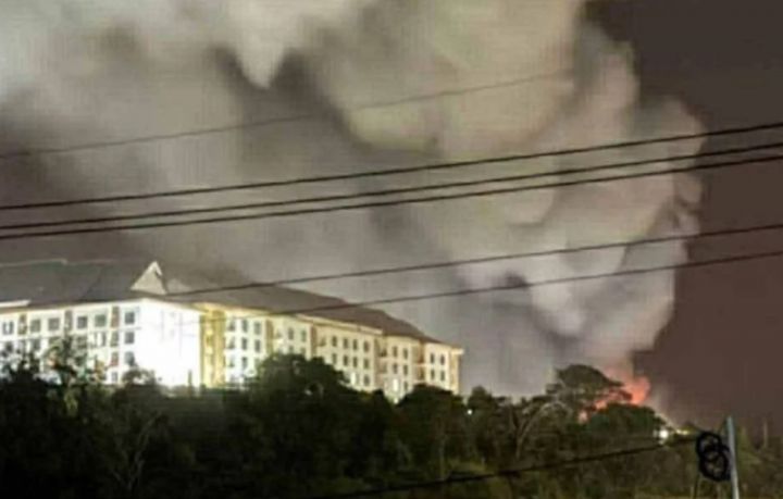 泰国仍在轰炸柬埔寨。资料图片：泰国陆军军事部队脸书