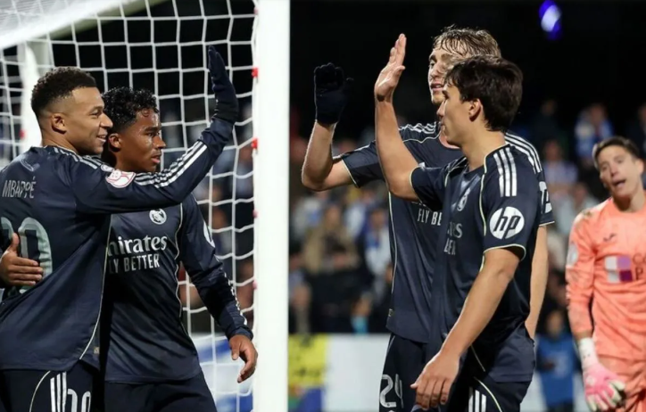 皇马vs塔拉维亚。资料图片：皇马官网