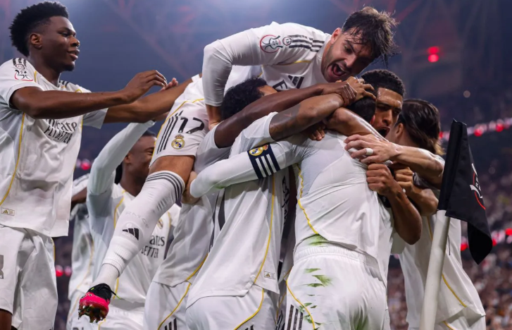 马德里竞技vs皇家马德里。图片：皇马X平台