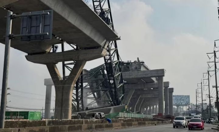 泰国发生起重机倒塌事故，已致22人死亡