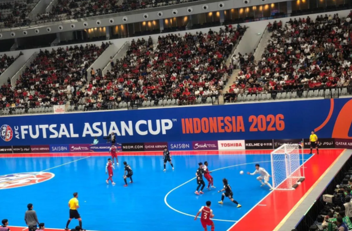 2026年亚洲五人制足球杯：印尼队5-0大胜韩国