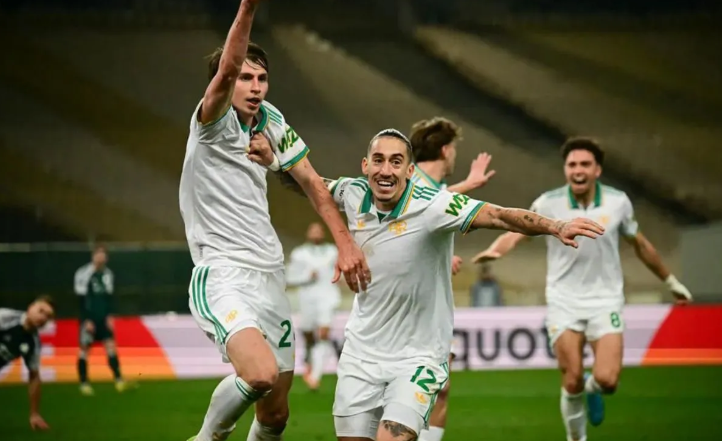 罗马vs帕纳辛纳科斯。图片：欧足联官网