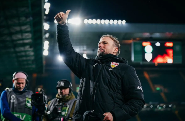 斯图加特队主教练塞巴斯蒂安·赫内斯。图片：斯图加特官网