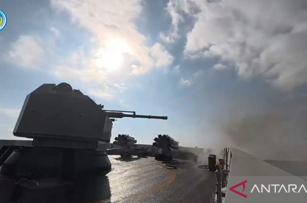 中国人民解放军军事演习。图片：安塔拉通讯社/何光辉-中国国防部