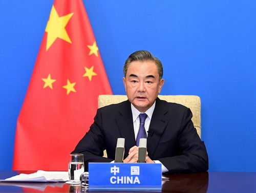 中国外长王毅同卡塔尔首相兼外交大臣穆罕默德通电话 