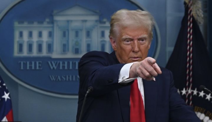 美国总统特朗普。资料图片：阿纳多卢通讯社