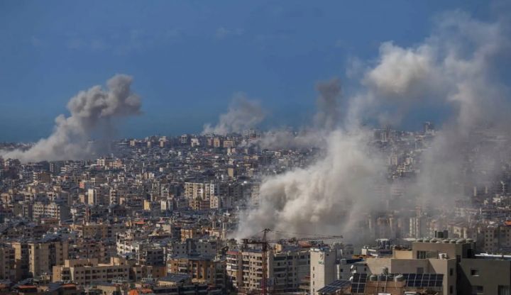 以色列空袭黎巴嫩。资料图片：纽约时报