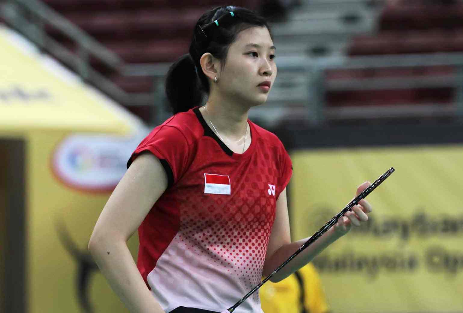 为印尼争光混双女运动员 Debby Susanto