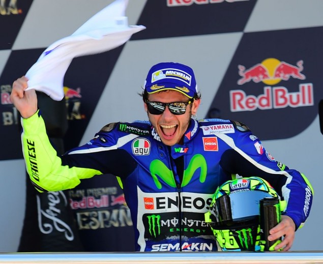 罗西 MotoGP 西班牙站夺冠      自信成关键因素 