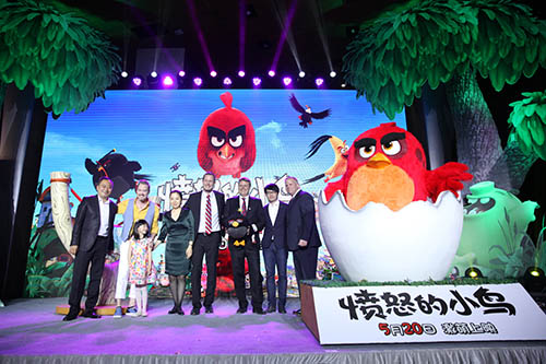 《愤怒的小鸟》 在中国北京鸟巢举行首映礼 