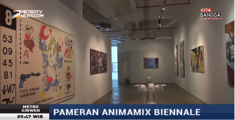 印韩菲三国艺术作品在雅加达  “动漫美学双年展” 亮相