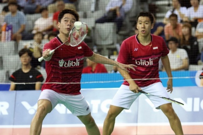 2017 羽毛球丹麦公开赛 ： 我国两队男双晋级第 2 轮