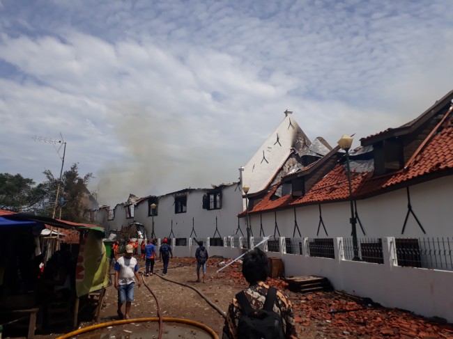 雅加达海事博物馆大火后 首都建筑物维护引起关注  