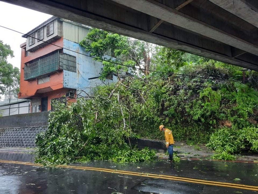 台风“璨树”周日袭击台湾         多地机场和码头暂时关闭 