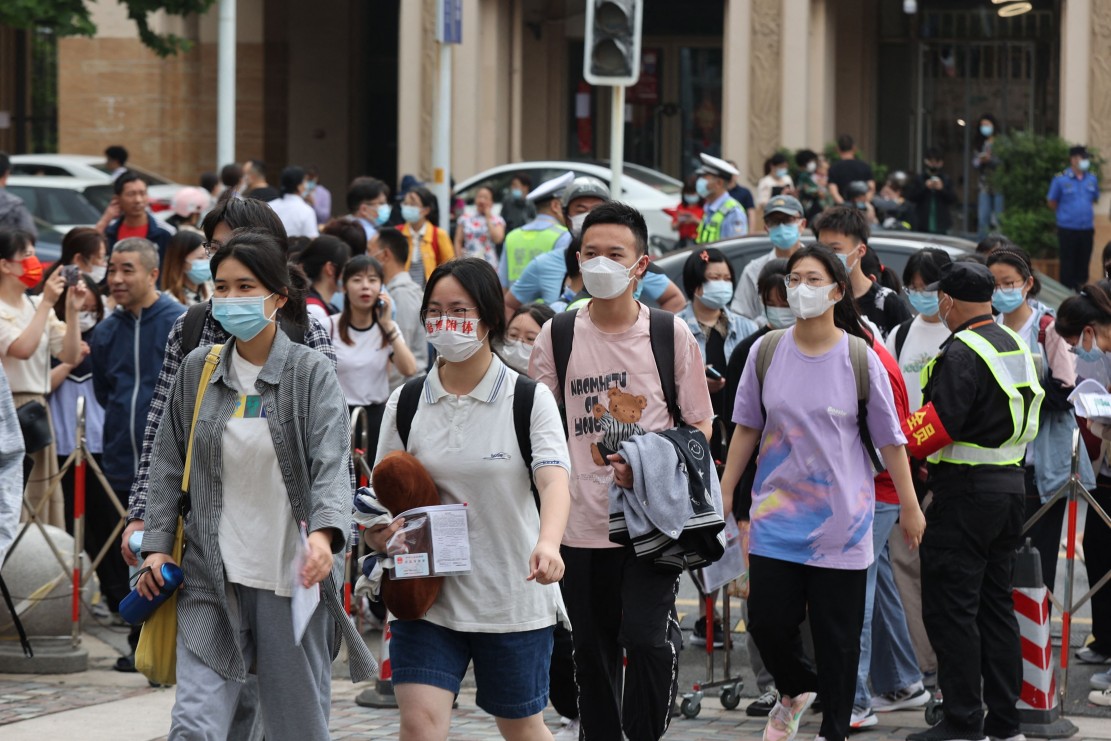 中国高等学校入学统一考试本周二举行 