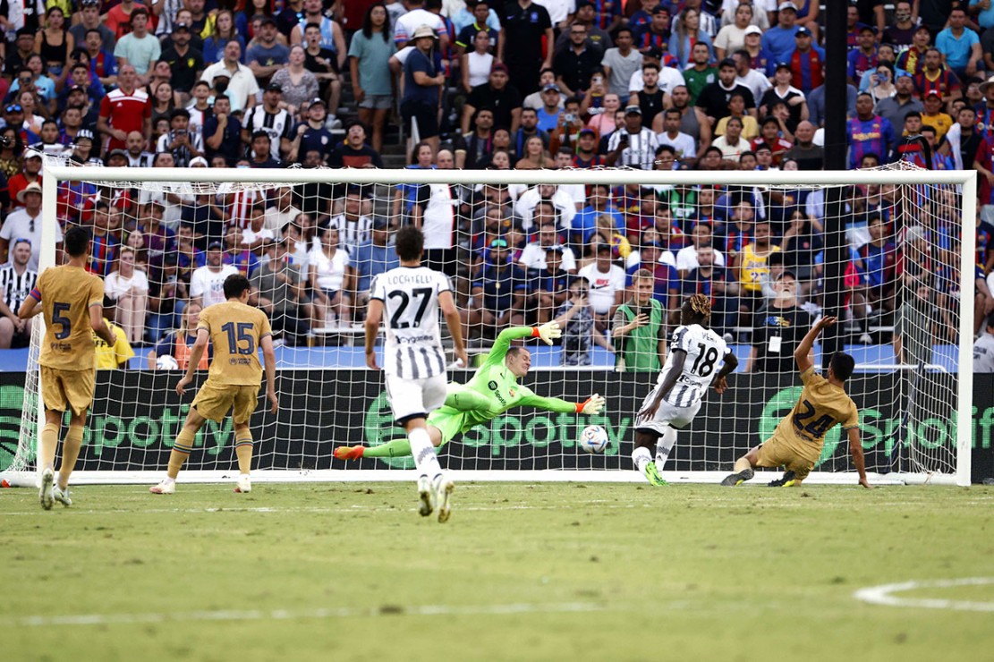 热身赛：巴萨2-2战平尤文