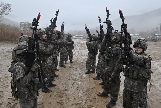 韩美空军实施今年首次联合空中演习 