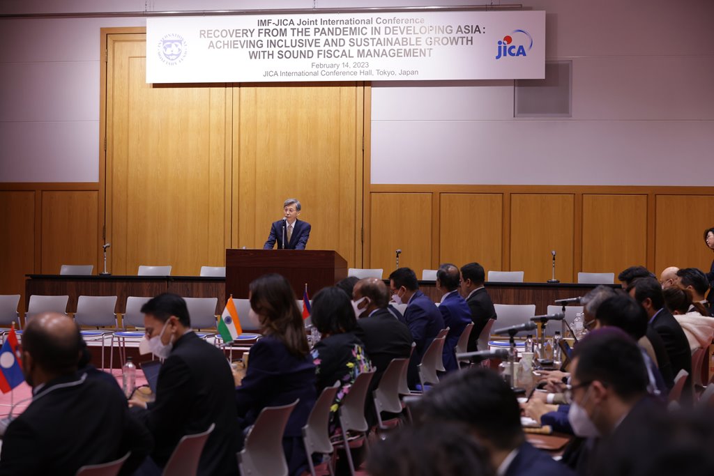 IMF-JICA联席会议在东京举行，就疫情后的现状交换意见