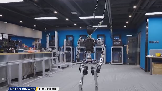 中国一家康复中心研发“GR-1”型机器人 