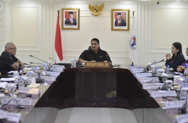 青年和体育部与旅游和创意经济部讨论印尼优质旅游基金 