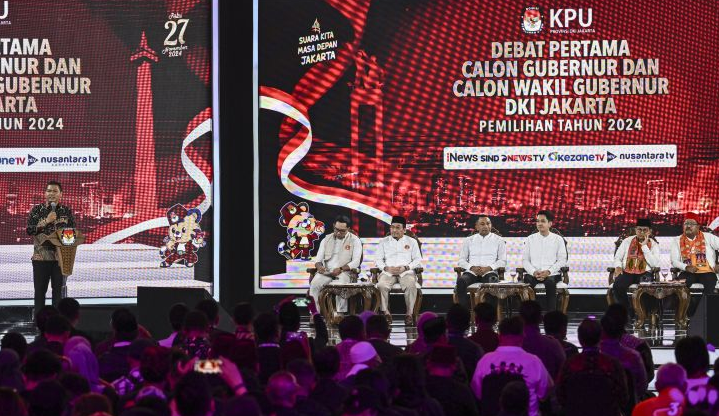 雅加达地方首长选举举行首场辩论