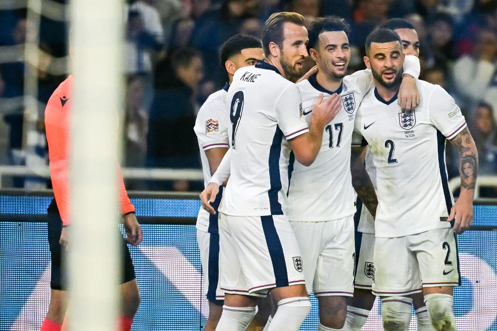 欧国联综述：意大利1-0比利时，英格兰3-0希腊，挪威4-1斯洛文尼亚