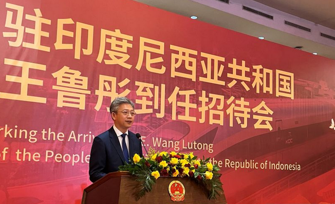 中国驻印尼大使王鲁彤举办到任招待会