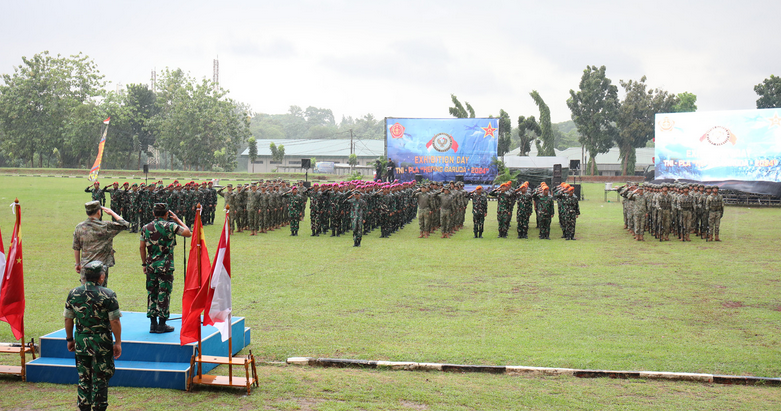 中印尼“和平神鹰-2024”联演闭幕