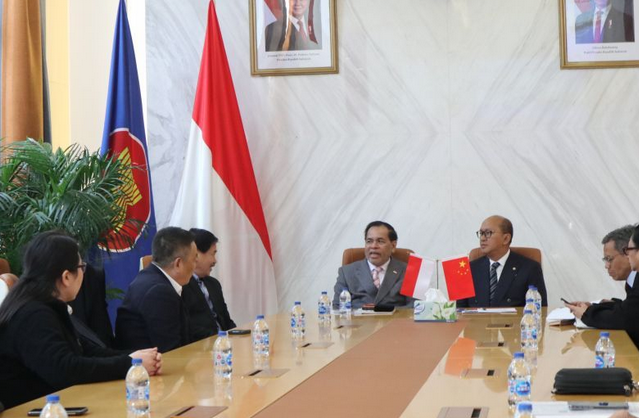 投资下游部长访华，促进对印尼投资  