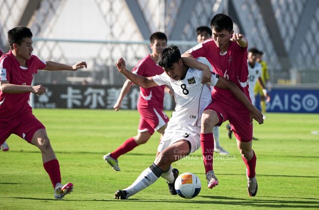 亚洲杯：印尼U17队0-6惨败朝鲜U17队