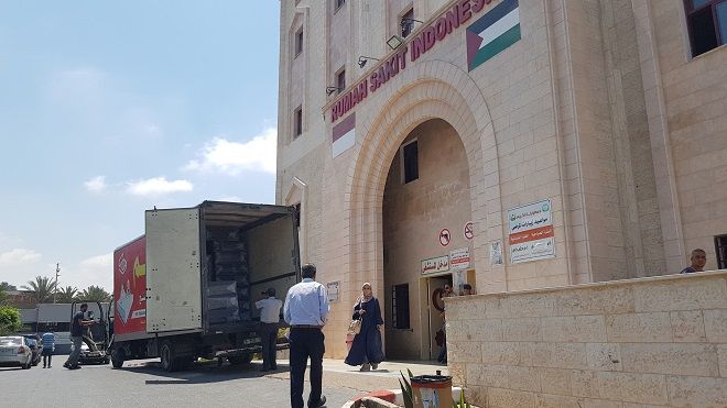 在加沙印尼医院被以军强行清空 