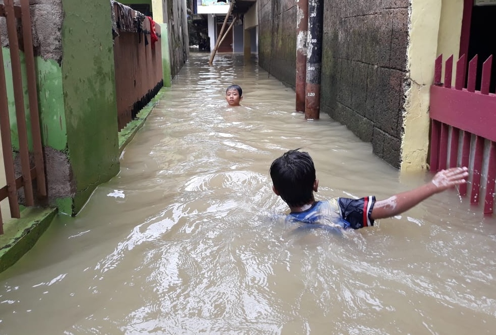 气象局：雅加达多处洪水由上游地区造成的