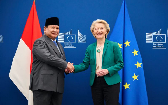 普拉博沃会见欧盟委员会主席冯德莱恩  