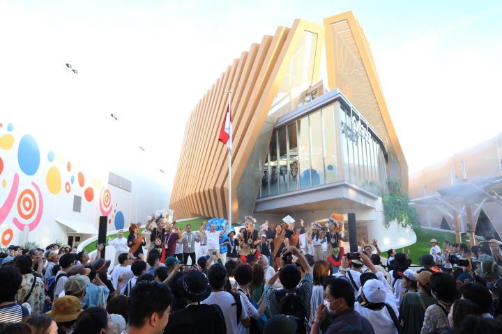 印尼展馆大阪世博会上接待超100万游客