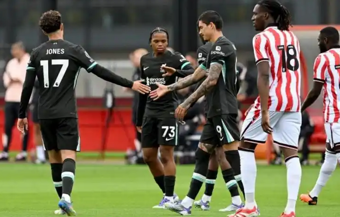 热身赛：利物浦5-0斯托克城 