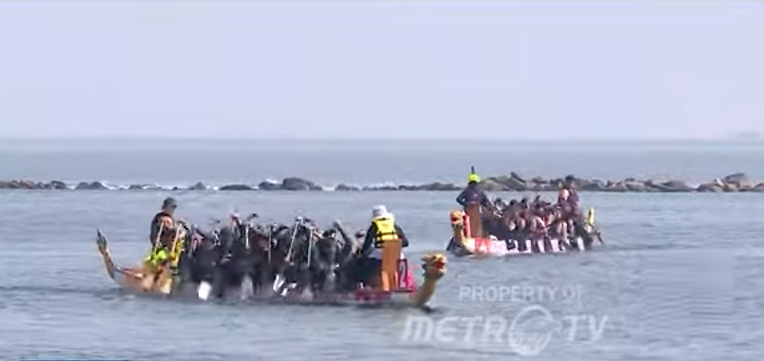 第七届雅加达国际龙舟节近日在安卒寻梦园举办