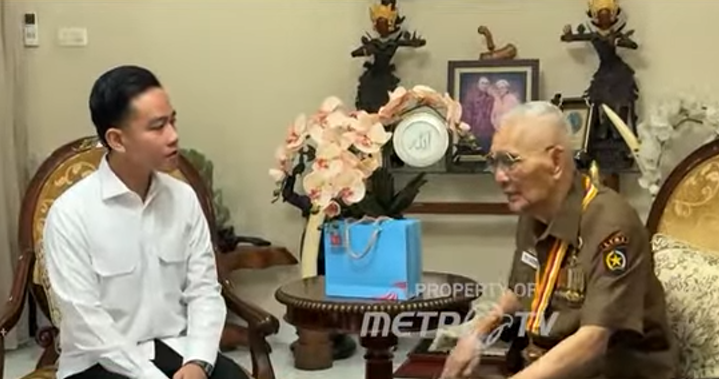 吉布兰拜访第六任副总统特里