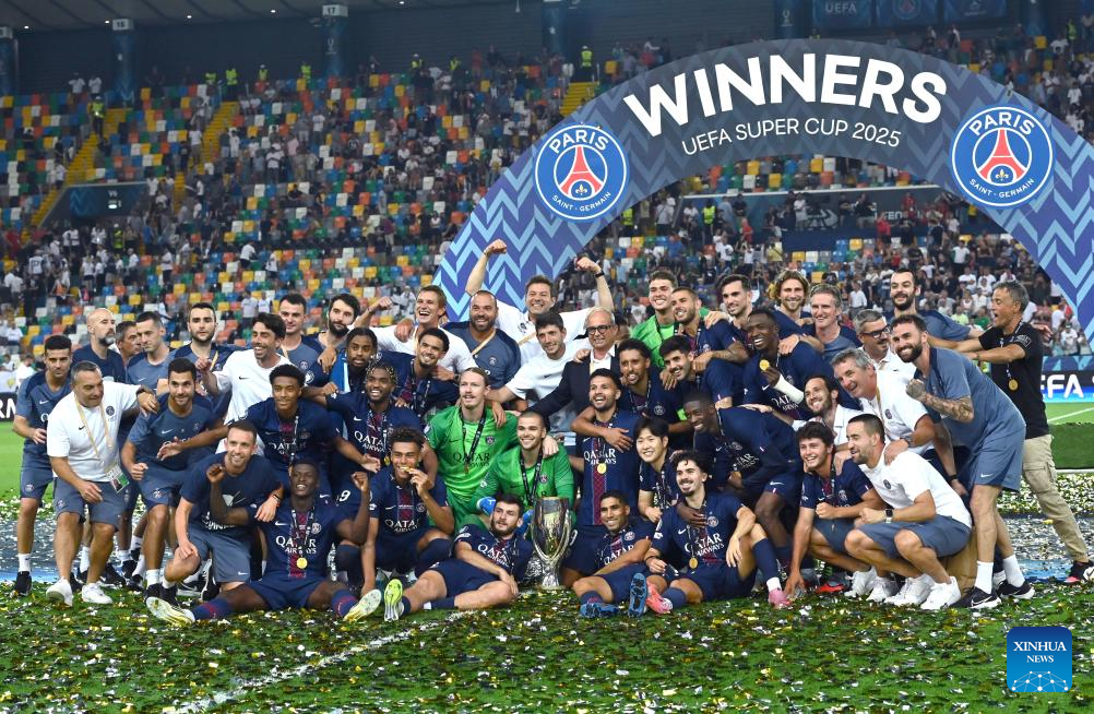 欧超杯：巴黎点球大战6-5胜热刺夺冠 