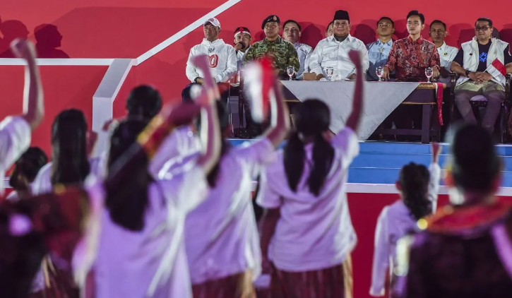 普拉博沃出席印尼独立80周年庆祝活动 