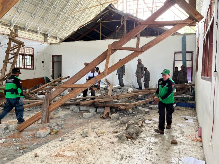 波索县地震造成1人死亡 