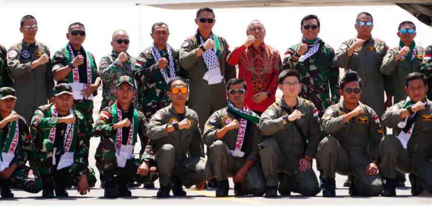 “红白鹰” 特遣队准备继续在埃及执行人道主义任务 