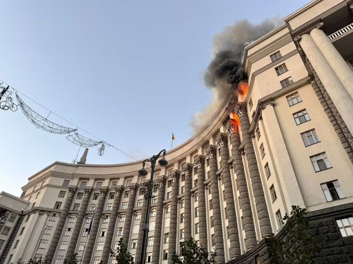 俄罗斯对基辅发动大规模袭击