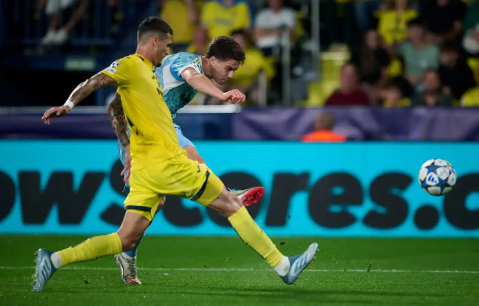 欧冠：尤文2-2战平比利亚雷亚尔  