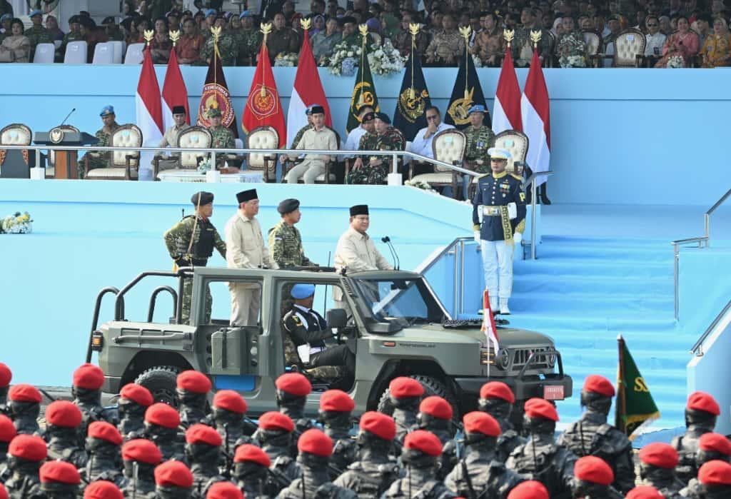 国民军建军80周年：普拉博沃强调榜样式领导与职业精神 