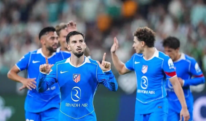 西甲:马竞2-0客胜贝蒂斯