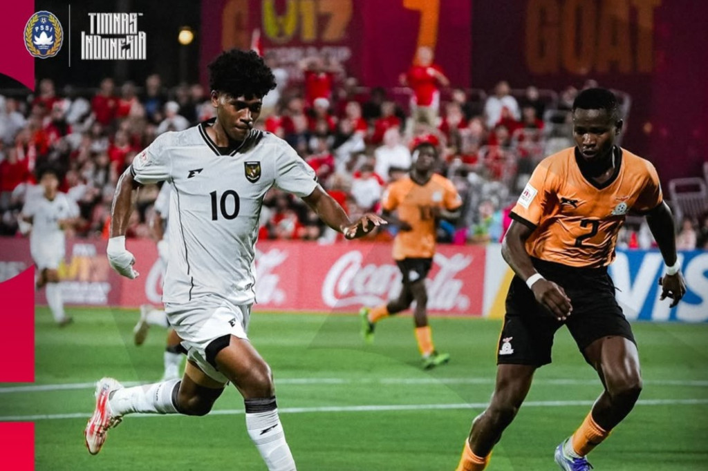 U17世界杯小组赛：印尼1-3不敌赞比亚 