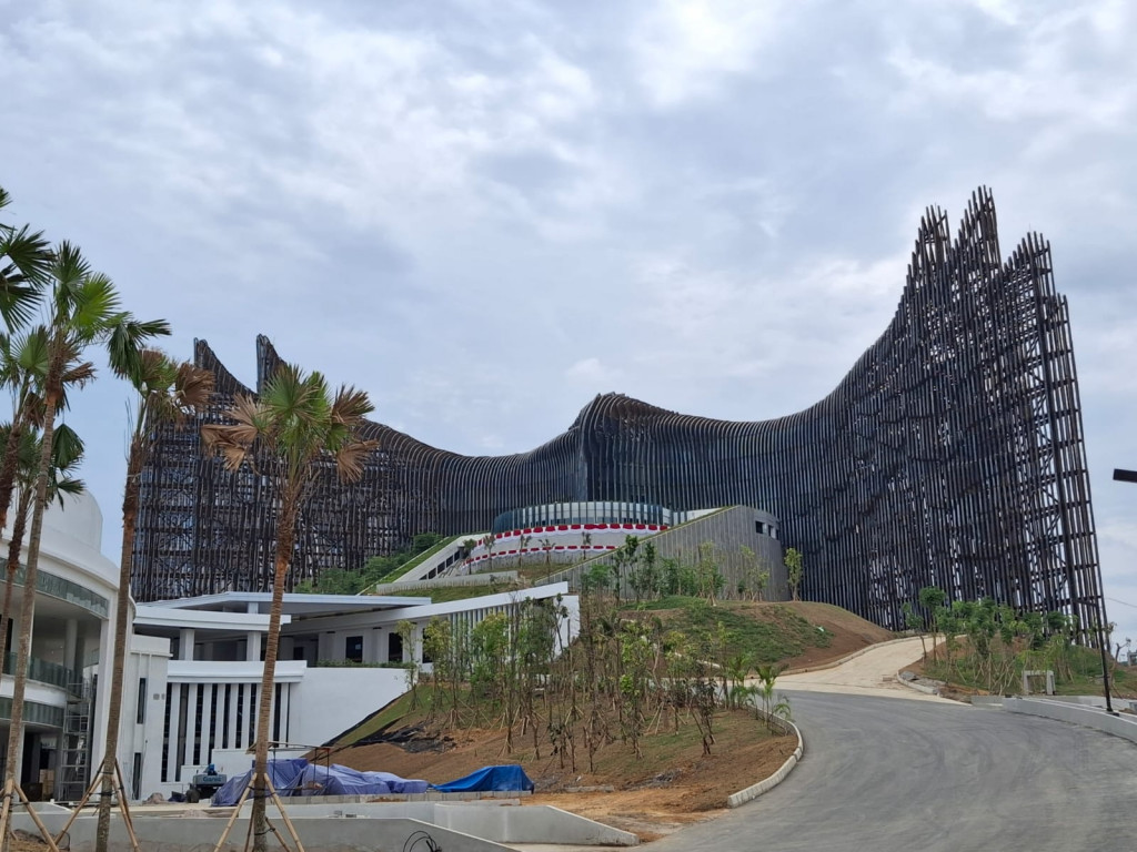 新首都已启动第二阶段实体建设