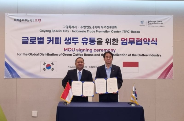 印尼与韩国签署协议促进咖啡营销 