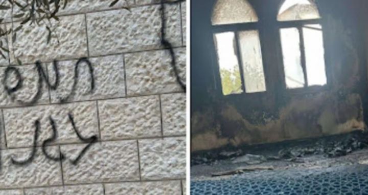 以色列定居者纵火焚烧西岸清真寺，联合国强烈谴责 