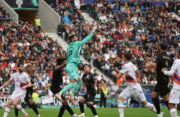 世预赛欧洲区：葡萄牙9-1狂胜亚美尼亚